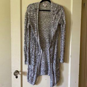 Arizona Crochet Long Cardigan